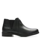 Clarks Demi Beat - Black Leather - Womens 6.5
