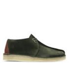 Clarks Desert Trek - Dark Green Suede - Mens 11