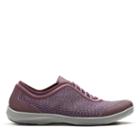 Clarks Dowling Pearl - Aubergine Synthetic - Womens 9