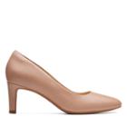 Clarks Calla Rose - Praline Leather - Womens 8