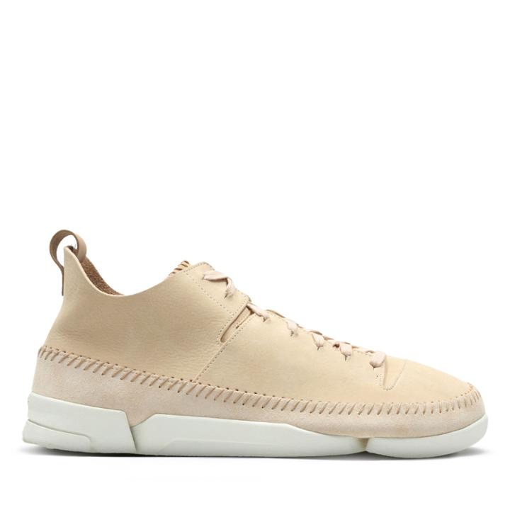 Clarks Trigenic Flex - Natural Nubuck - Mens 9.5