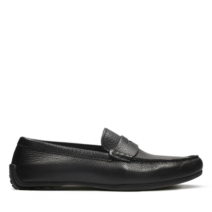 Clarks Reazor Drive - Black Leather - Mens 11