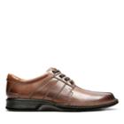 Clarks Touareg Vibe - Brown Leather - Mens 8