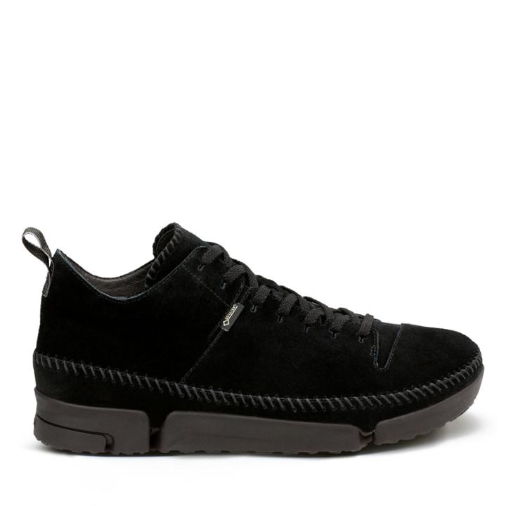 Clarks Trigenic Dry Gore-tex - Black Suede - Mens 8.5