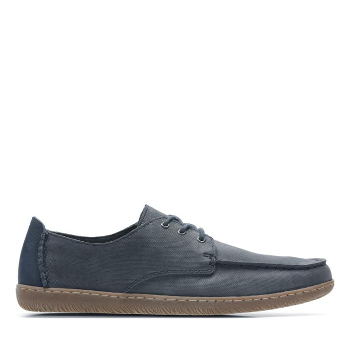 Clarks Saltash Lace - Navy Nubuck - Mens 8