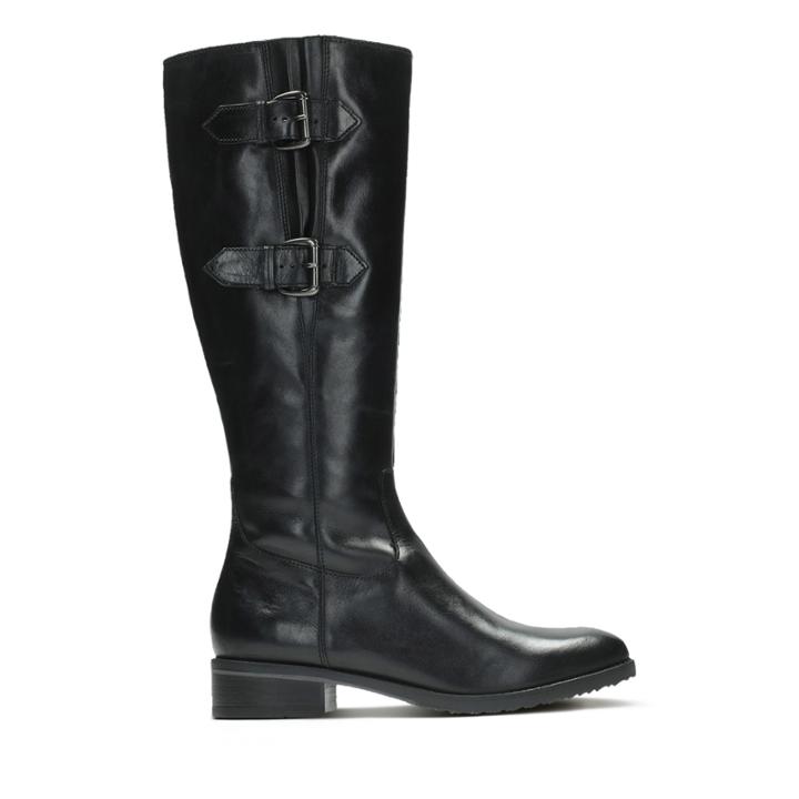 Clarks Tamro Spice - Black Leather - Womens 6