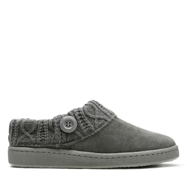 Clarks Willodean Fern - Grey - Womens 6