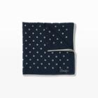 Club Monaco Color Blue Drake's Polka Pocket Square