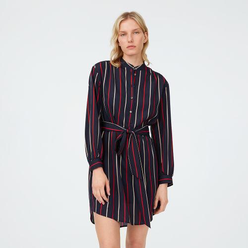 Club Monaco Color Blue Bledzoe Dress