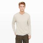 Club Monaco Color White Lightweight Cashmere Pullover In Size S