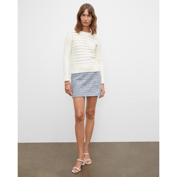 Club Monaco Textured Mini Skirt