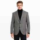 Club Monaco Color Grey Grant Houndstooth Sport Coat