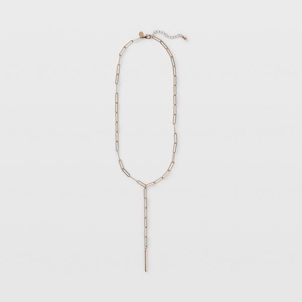 Club Monaco Long Pendant Lariat Necklace