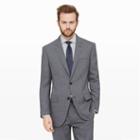 Club Monaco Color Grey Grant Hopsack Suit Jacket
