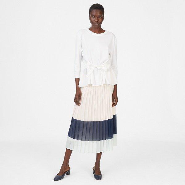 Club Monaco Stripe Majida Skirt