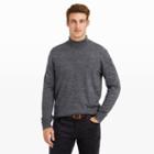 Club Monaco Color Grey Marled Mock Neck Sweater