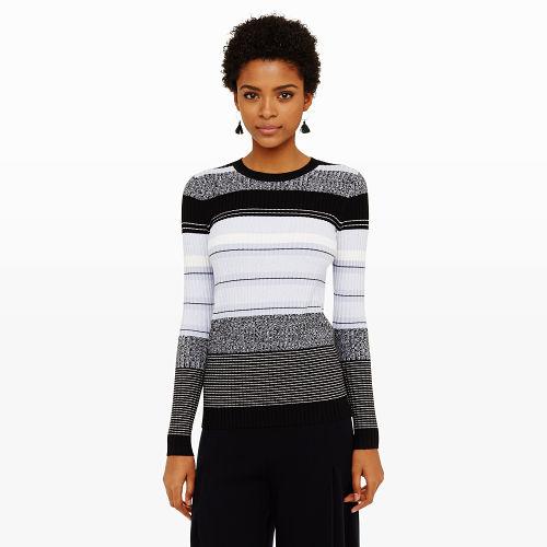 Club Monaco Color Multi Dodden Ribbed Sweater