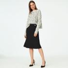 Club Monaco Color Black Borrem Skirt