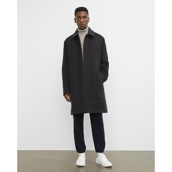 Club Monaco Checked Car Coat
