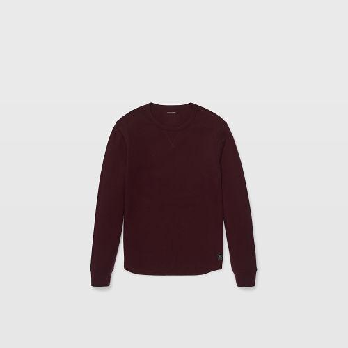 Club Monaco Color Purple Thermal Crew