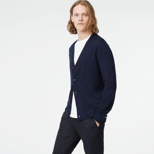 Club Monaco Color Blue Merino Cardigan