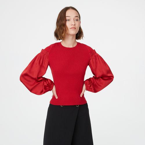 Club Monaco Color Red Tamea Sweater