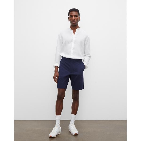 Club Monaco Maddox Seersucker 9 Inch Shorts