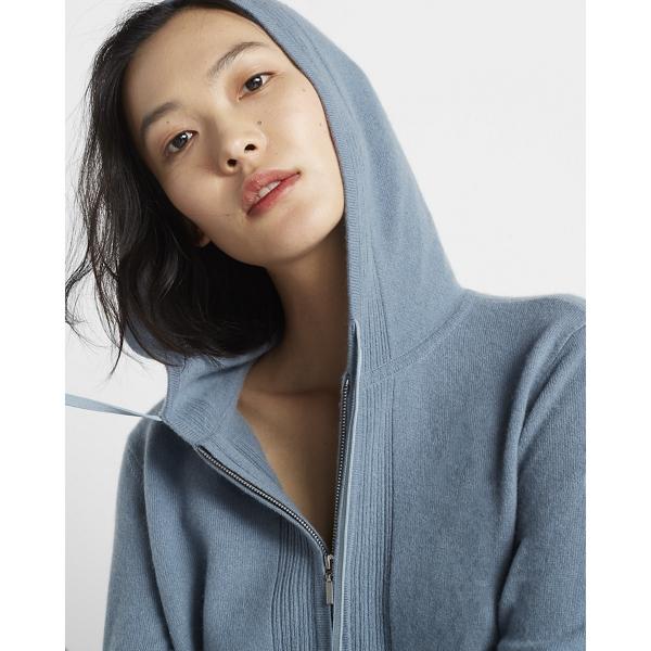 Club Monaco Slim Zip Cashmere Hoodie