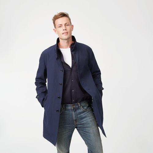 Club Monaco Color Blue Mac Jacket