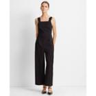 Club Monaco Black Self-buckle Jumpsuit
