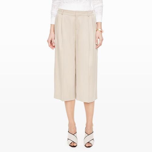Club Monaco Color Khaki Junelle Culotte In Size 4