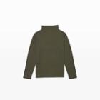 Club Monaco Color Surplus Green Double-knit Turtleneck