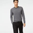 Club Monaco Color Grey Merino Double-collar Sweater