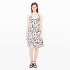 Club Monaco Color Blue Rosan Silk Dress In Size 00