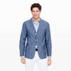 Club Monaco Color Blue Hartford Chambray Sport Coat