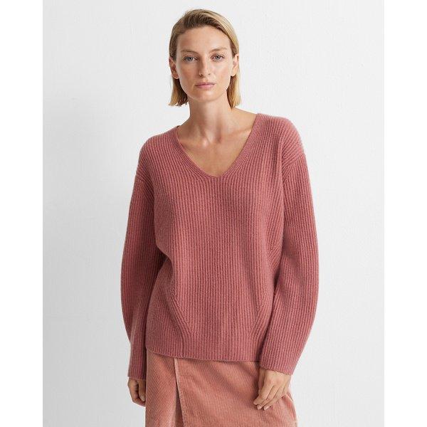 Club Monaco Rose Cashmere V-neck Sweater