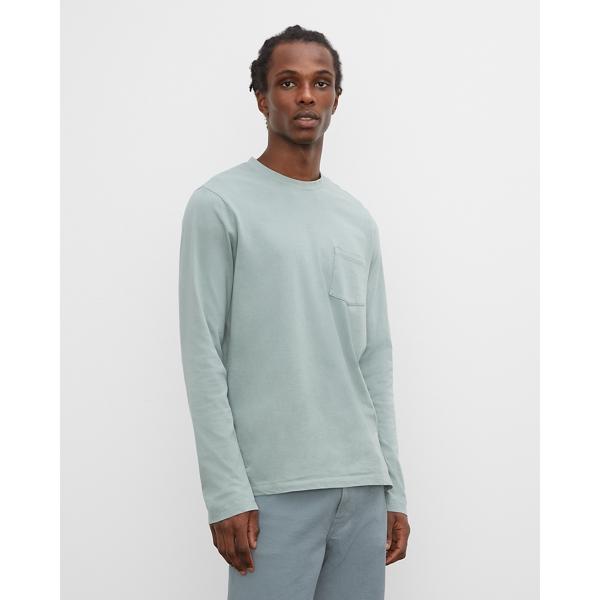Club Monaco Williams Tea Dyed Long Sleeve Crew