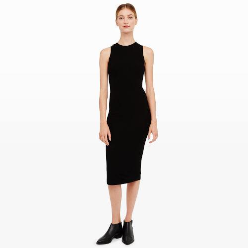 Gbtso Color Black Gbtso Sleeveless Knit Dress