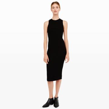 Gbtso Color Black Gbtso Sleeveless Knit Dress