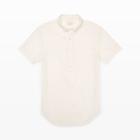 Club Monaco Color White Popover Shirt In Size Xs