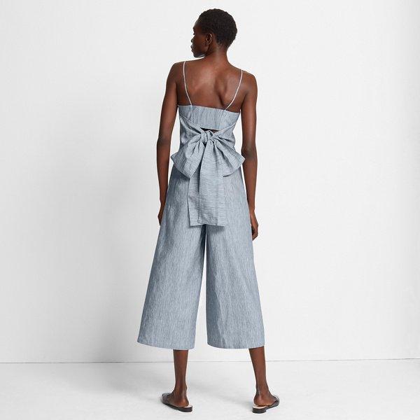 Club Monaco Aquamarine/white Multi Dalennah Jumpsuit