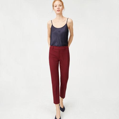 Club Monaco Color Blue Remi Textured Pant