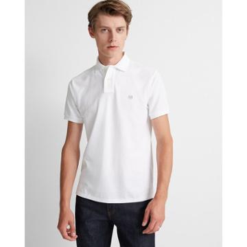 Club Monaco White Classic Polo