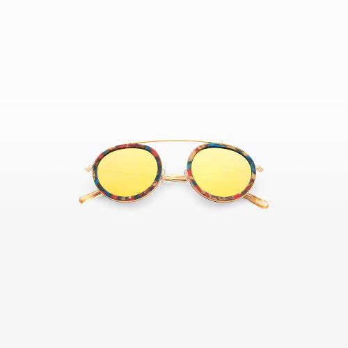 Club Monaco Color Yellow Krewe Conti Sunglasses