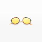 Club Monaco Color Yellow Krewe Conti Sunglasses