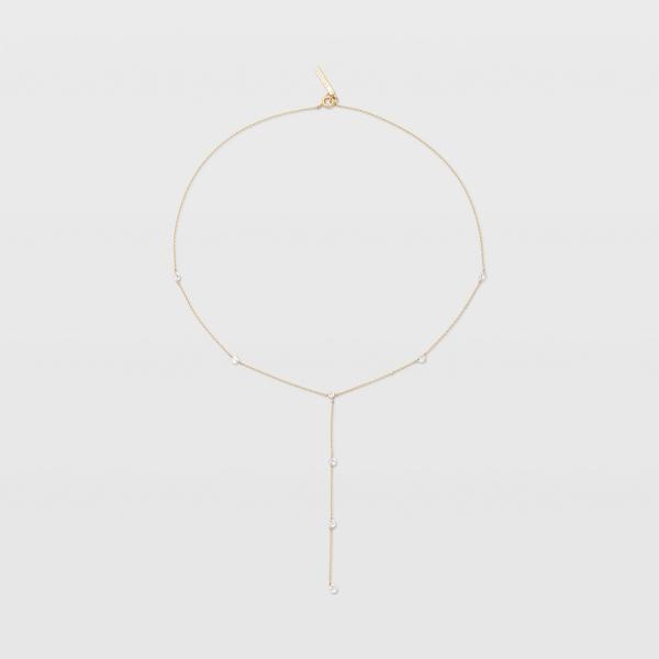 Club Monaco Serefina Crystal Lariat Necklace
