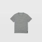 Club Monaco Color Grey Short-sleeve Heathered Crew