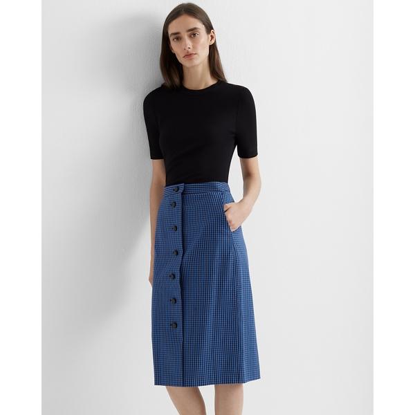 Club Monaco Pattern Pencil Skirt
