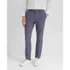 Club Monaco Steel Grey Modern Stretch Trouser