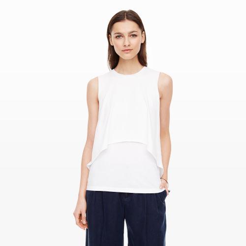 Club Monaco Color White Richi Top In Size Xs